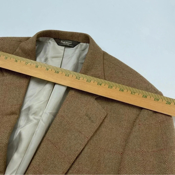 Paul Stuart Mens Size 43L blazer 3117 - Picture 6 of 10